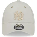 mutsid-kumer-beez-reguleeritav-9forty-washed-canvas-new-york-yankees-mlb-new-era