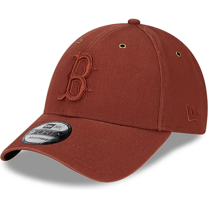 mutsid-kumer-pruun-reguleeritav-9forty-washed-canvas-boston-red-sox-mlb-new-era