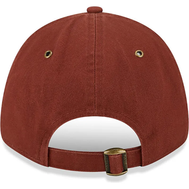 mutsid-kumer-pruun-reguleeritav-9forty-washed-canvas-boston-red-sox-mlb-new-era
