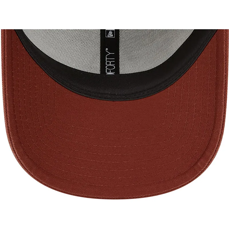 mutsid-kumer-pruun-reguleeritav-9forty-washed-canvas-boston-red-sox-mlb-new-era