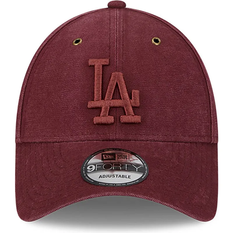 mutsid-kumer-punane-reguleeritav-9forty-washed-canvas-los-angeles-dodgers-mlb-new-era