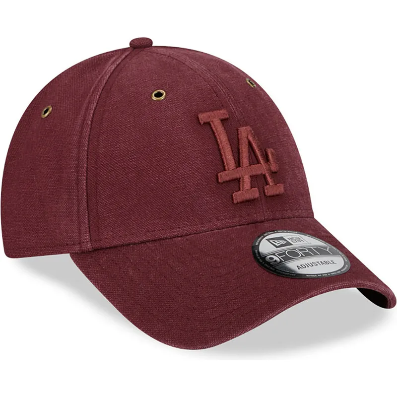mutsid-kumer-punane-reguleeritav-9forty-washed-canvas-los-angeles-dodgers-mlb-new-era