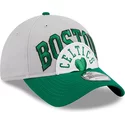 new-era-curved-brim-9twenty-tip-off-2023-boston-celtics-nba-grey-and-green-adjustable-cap