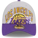 cap-kumer-gray-adjustable-strap-9twenty-tip-off-2023-los-angeles-lakers-nba-new-era
