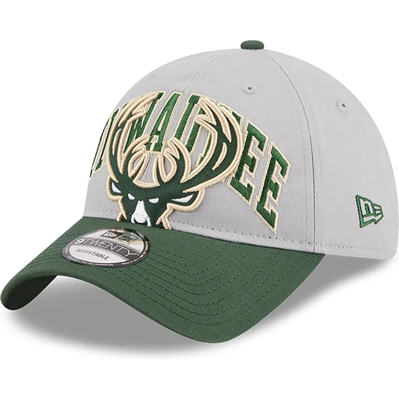 mutsid-kumer-hall-reguleeritav-9twenty-tip-off-2023-milwaukee-bucks-nba-new-era