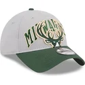 mutsid-kumer-hall-reguleeritav-9twenty-tip-off-2023-milwaukee-bucks-nba-new-era