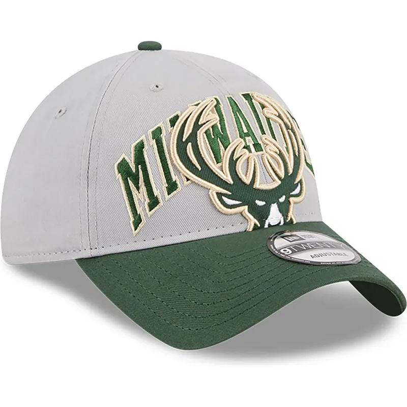 mutsid-kumer-hall-reguleeritav-9twenty-tip-off-2023-milwaukee-bucks-nba-new-era