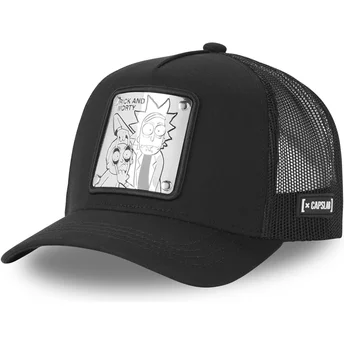 Mütsid kumer must snapback LOO3 Rick ja Morty Capslab