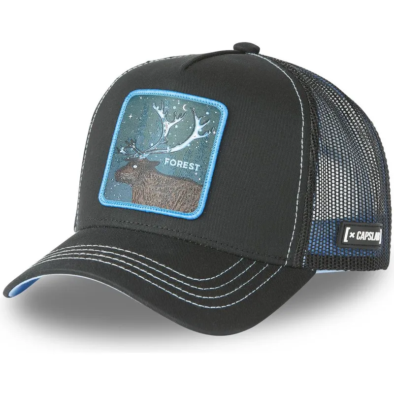 mutsid-kumer-must-snapback-forest-cas2-for1-hirv-muutilised-olendid-capslab