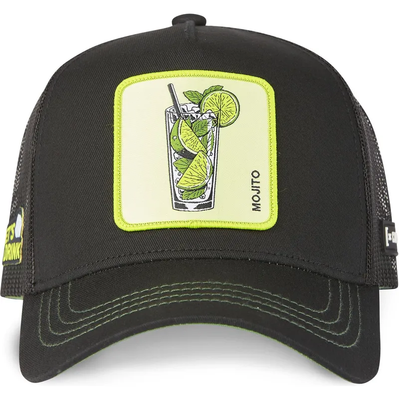 cap-kumer-black-snapback-mojito-cocktails-capslab