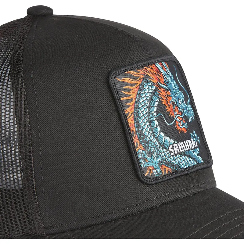 mutsid-kumer-must-snapback-samurai-dra1-draakon-muutilised-olendid-capslab