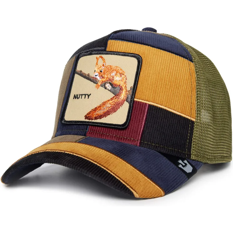 mutsid-kumer-mitmevarviline-snapback-nutty-shells-n-all-the-farm-patchwork-the-farm-goorin-bros