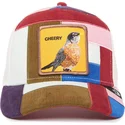 mutsid-kumer-mitmevarviline-snapback-cheery-right-side-of-the-bed-the-farm-patchwork-the-farm-goorin-bros
