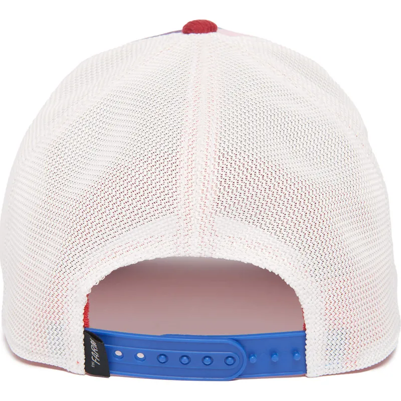 mutsid-kumer-mitmevarviline-snapback-cheery-right-side-of-the-bed-the-farm-patchwork-the-farm-goorin-bros mutsid-kumer-mitmevarviline-snapback-cheery-right-side-of-the-bed-the-farm-patchwork-the-farm-goorin-bros