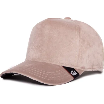 Mütsid kumer beež snapback Velour Blank The Farm Goorin Bros.