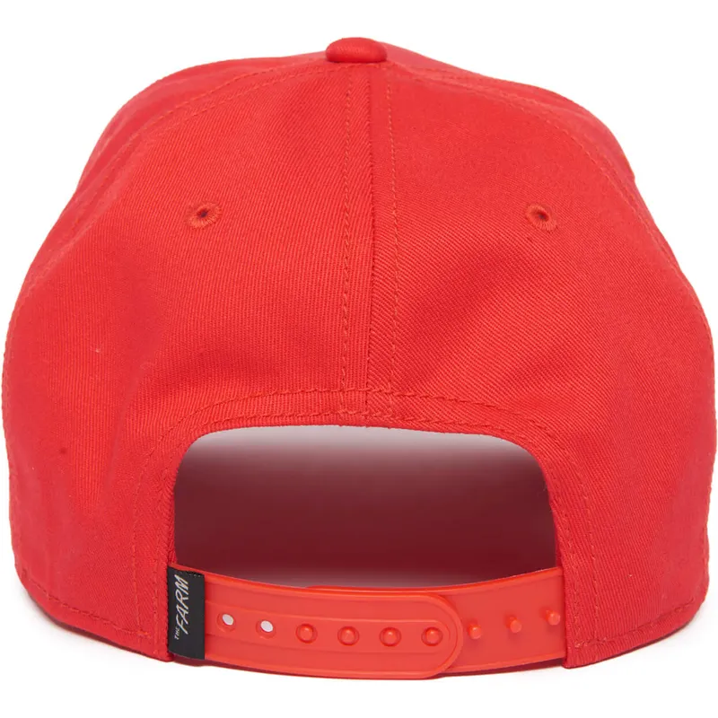 mutsid-kumer-punane-snapback-panther-100-the-farm-all-over-canvas-the-farm-goorin-bros