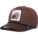 mutsid-kumer-pruun-snapback-prick-porcupine-100-the-farm-all-over-canvas-the-farm-goorin-bros