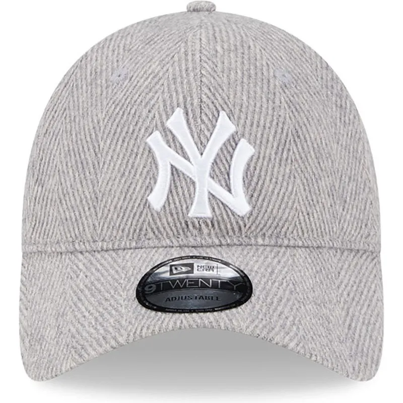 mutsid-kumer-hall-reguleeritav-9twenty-herringbone-new-york-yankees-mlb-new-era