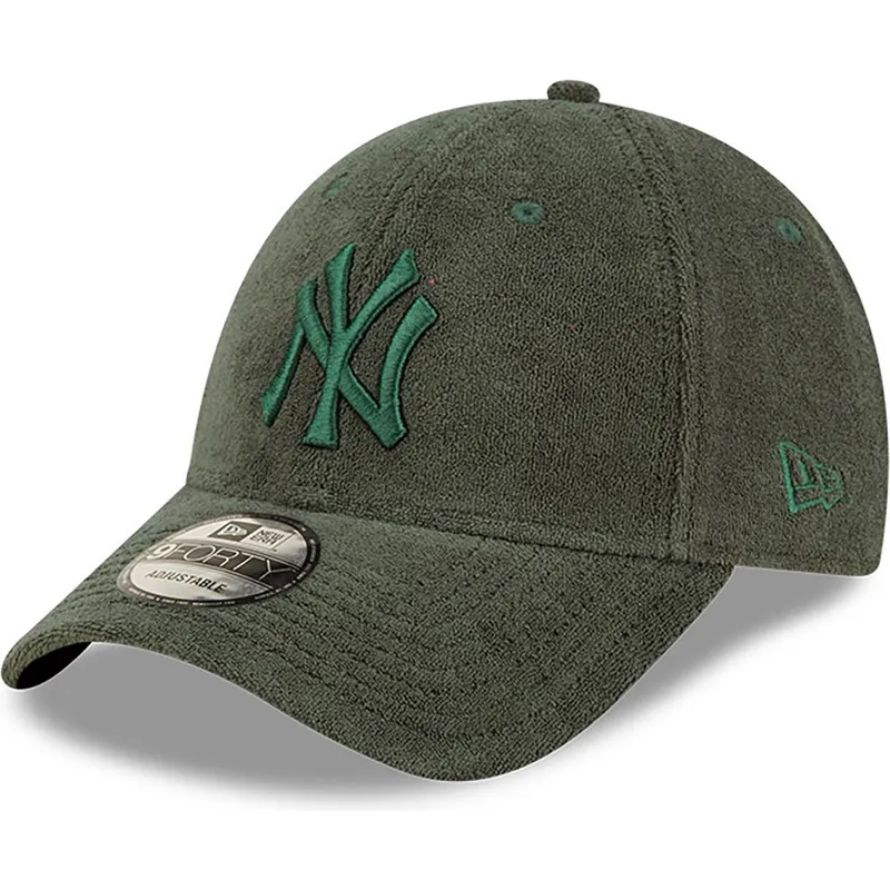 mutsid-kumer-roheline-reguleeritav-9forty-towelling-new-york-yankees-mlb-new-era