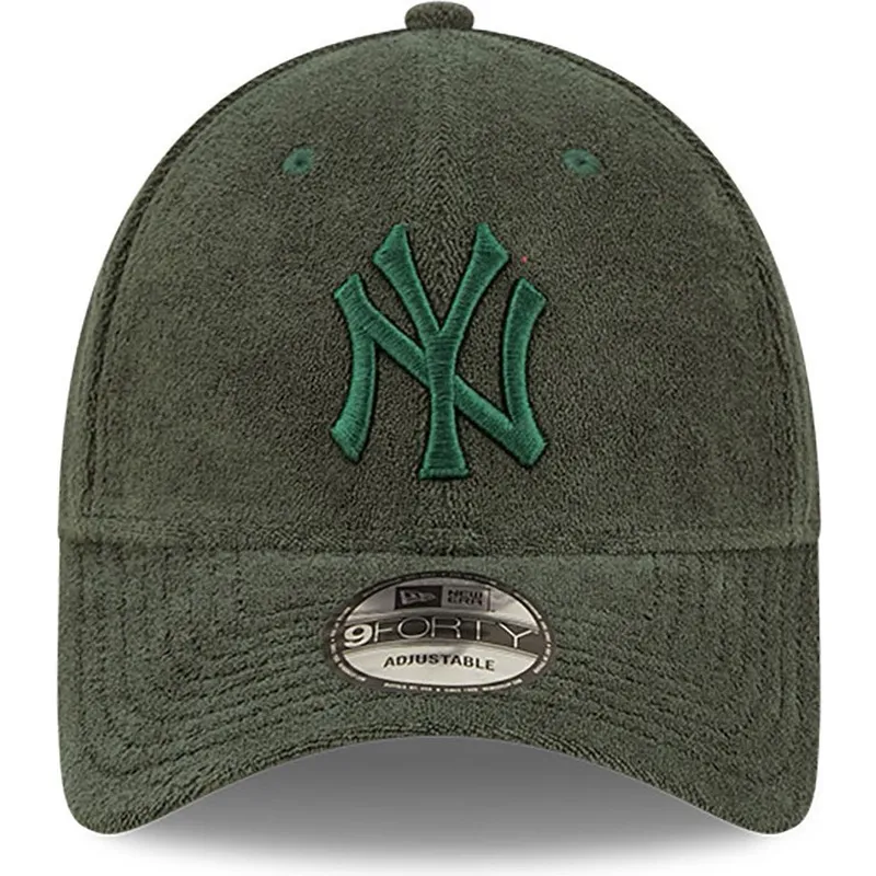 mutsid-kumer-roheline-reguleeritav-9forty-towelling-new-york-yankees-mlb-new-era