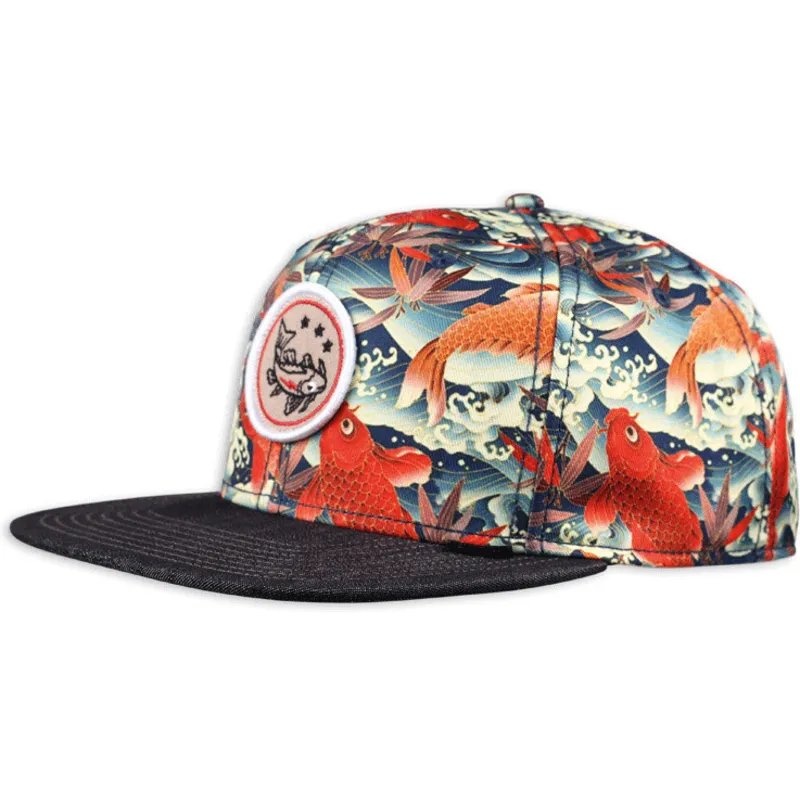 mutsid-lame-mitmevarviline-snapback-koi-linen-djinns