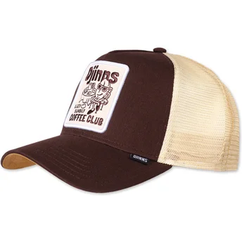 Mütsid kumer pruun snapback Lazy Sunday Coffee HFT Djinns