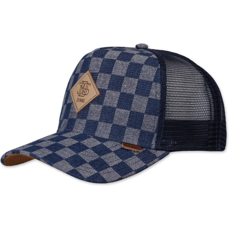 mutsid-kumer-sinine-snapback-hft-denim-check-djinns