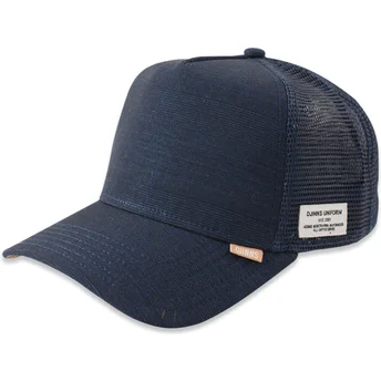 Djinns HFT Glencheck Navy Blue Trucker Hat