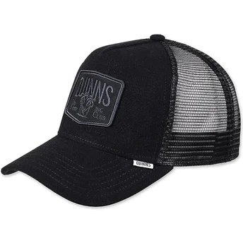 Djinns Hippy Canvas HFT Black Trucker Hat
