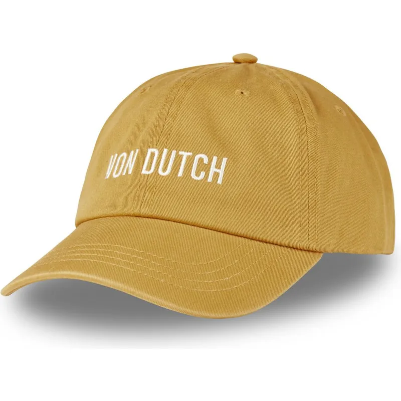 cap-kumer-yellow-adjustable-strap-von-dutch