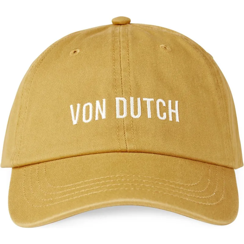 cap-kumer-yellow-adjustable-strap-von-dutch