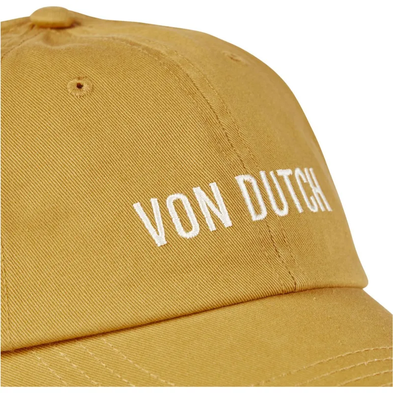 cap-kumer-yellow-adjustable-strap-von-dutch