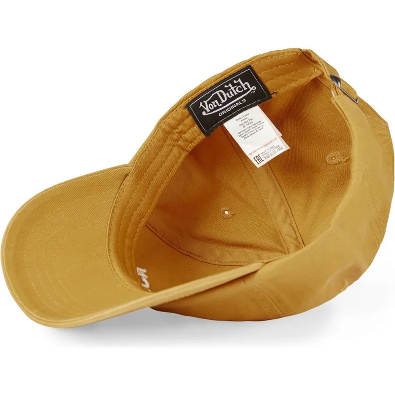 cap-kumer-yellow-adjustable-strap-von-dutch