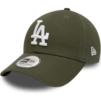 Mütsid kumer roheline reguleeritav rihm 9TWENTY League Essential Los Angeles Dodgers MLB New Era