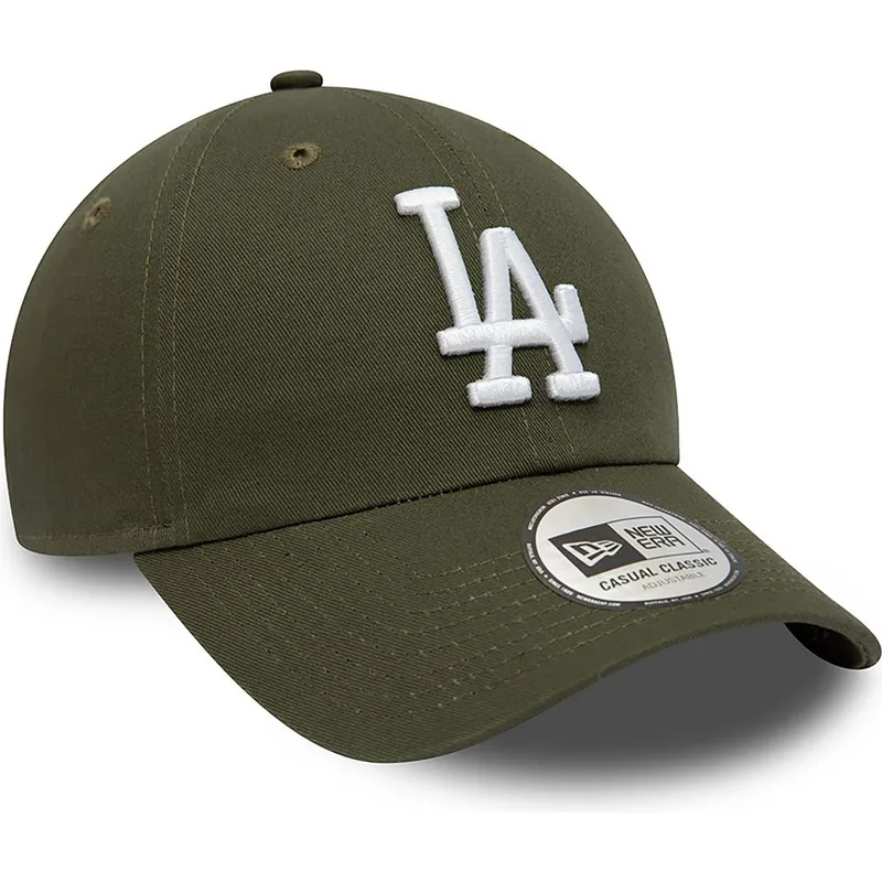 mutsid-kumer-roheline-reguleeritav-rihm-9twenty-league-essential-los-angeles-dodgers-mlb-new-era