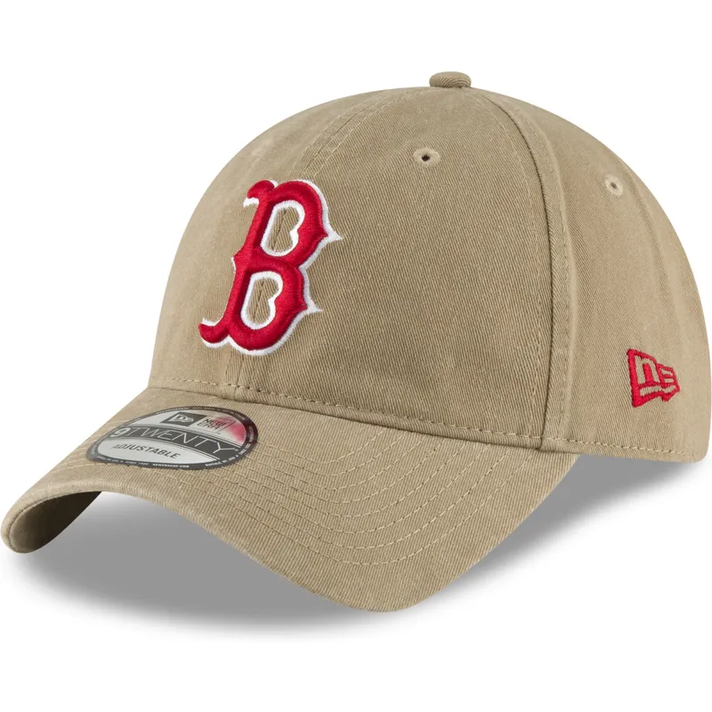 cap-kumer-brown-adjustable-strap-claro-9twenty-core-classic-boston-red-sox-mlb-new-era