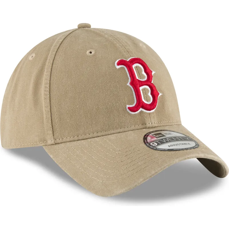 cap-kumer-brown-adjustable-strap-claro-9twenty-core-classic-boston-red-sox-mlb-new-era