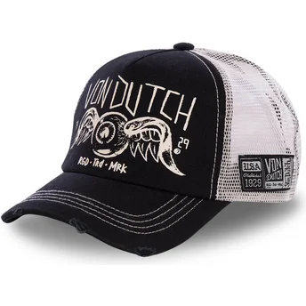 Mütsid kumer must snapback lastele CREW4 Von Dutch