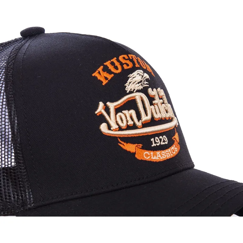 mutsid-kumer-must-snapback-lastele-eag-blk-von-dutch