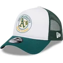 mutsid-kumer-roheline-snapback-9forty-a-frame-circle-oakland-athletics-mlb-new-era