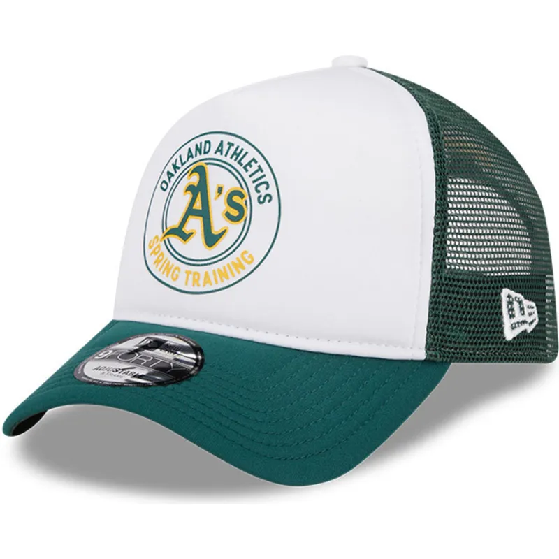 mutsid-kumer-roheline-snapback-9forty-a-frame-circle-oakland-athletics-mlb-new-era