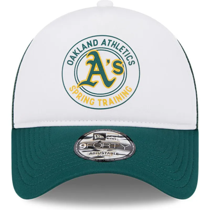 mutsid-kumer-roheline-snapback-9forty-a-frame-circle-oakland-athletics-mlb-new-era