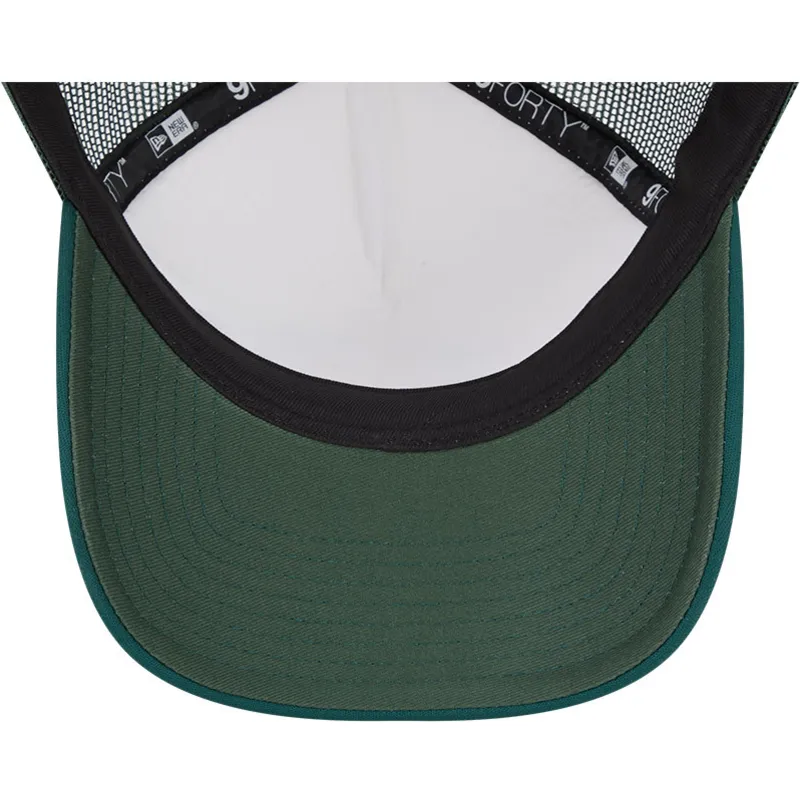 mutsid-kumer-roheline-snapback-9forty-a-frame-circle-oakland-athletics-mlb-new-era