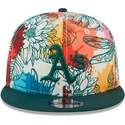 mutsid-lame-mitmevarviline-snapback-9fifty-spring-oakland-athletics-mlb-new-era