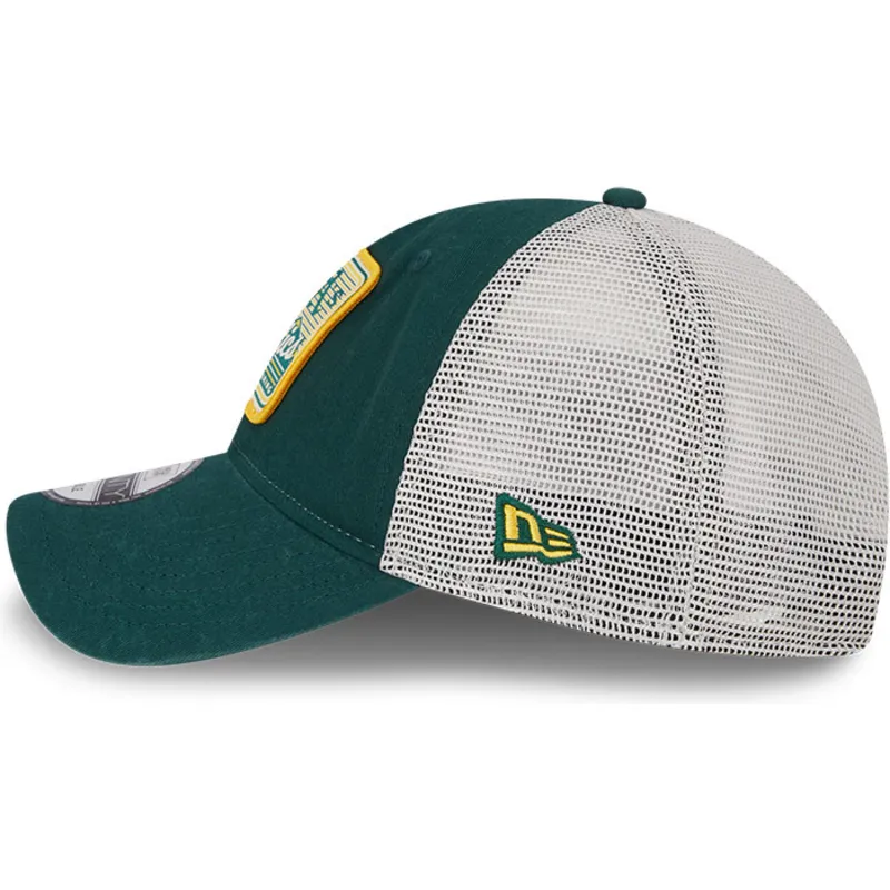 mutsid-kumer-roheline-snapback-9twenty-stripe-oakland-athletics-mlb-new-era