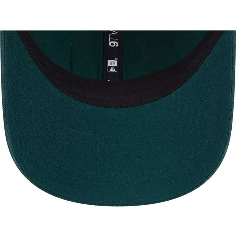 mutsid-kumer-roheline-snapback-9twenty-stripe-oakland-athletics-mlb-new-era