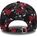 mutsid-kumer-must-reguleeritav-9forty-floral-all-over-print-manchester-united-football-club-premier-league-new-era