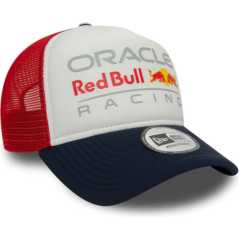 mutsid-kumer-mitmevarviline-snapback-9forty-a-frame-colour-block-red-bull-racing-formula-1-new-era