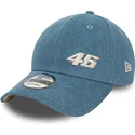 mutsid-kumer-sinine-snapback-9forty-denim-valentino-rossi-vr46-motogp-new-era