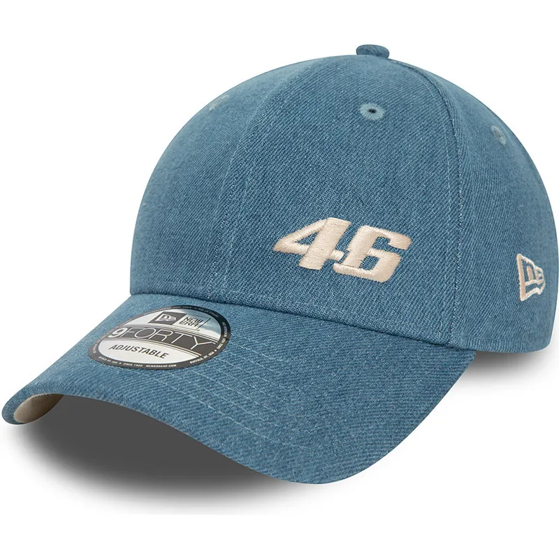 mutsid-kumer-sinine-snapback-9forty-denim-valentino-rossi-vr46-motogp-new-era